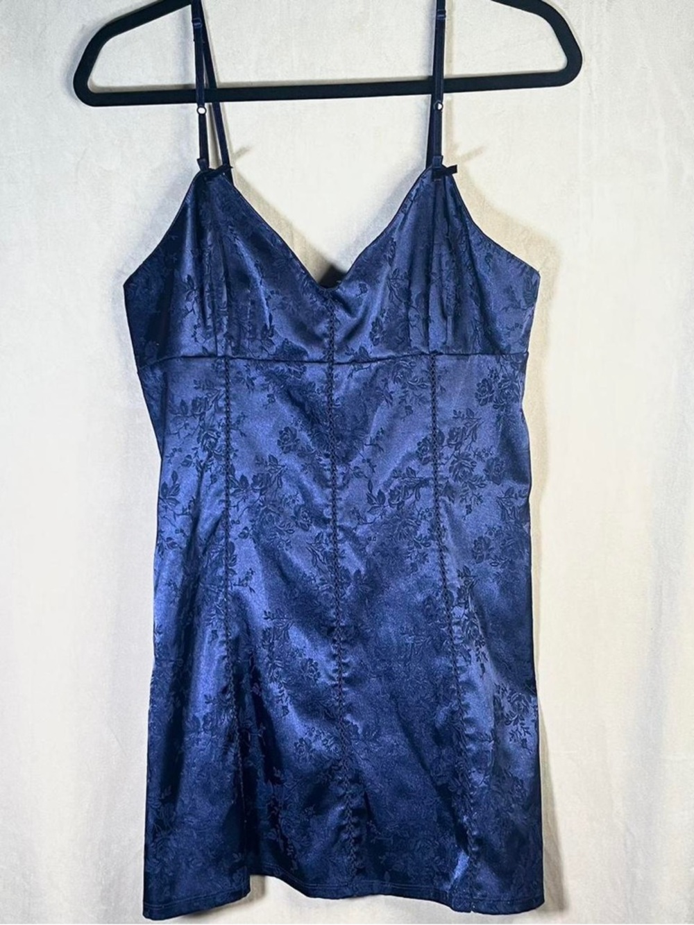 Vintage Victoria Secret Navy Slip Dress